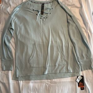 RBX grayish/blue long sleeve top.